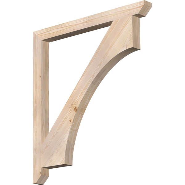 Ekena Millwork Westlake Slat Smooth Bracket, Douglas Fir, 3 1/2"W x 44"D x 48"H BKT04X44X48WTL06SDF - main